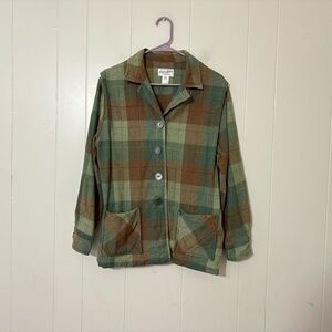 Pendleton Heritage Limited Edition Vintage 49er Jacket Plaid Green 1X USA